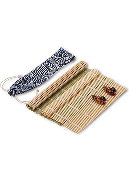 1 Set Suşi Yapım Seti Suşi Kalıp Rulo Seti Sebze Et Rulo Bambu Mat Kendin Yap Mutfak Aletleri Aksesuarları (Yurt Dışından) fiyatları