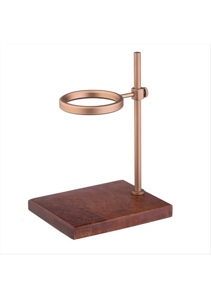 El Dökme Standı Kahve Istasyonu Dökme Kahve Damlatıcısı Ayarlanabilir Kahve Filtresi Standı Tutucu Ahşap Tabanlı (Yurt Dışından)