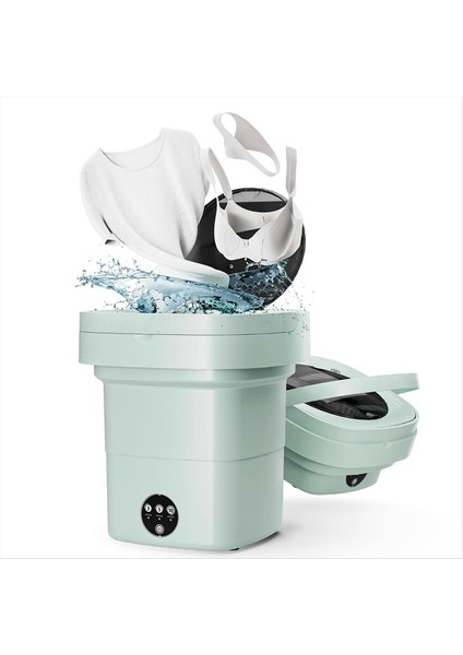 Taşınabilir Çamaşır Makinesi Mini Çamaşır Makinesi Katlanabilir Çamaşır Makinesi Otomatik Küçük Çamaşır Makinesi (Yurt Dışından) fırsatları