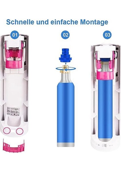 Terra/art//duo Makinesi Soda Adaptörü TR21-4 Dişli Valf Dolum 2 Takım (Mavi) (Yurt Dışından) fırsatları