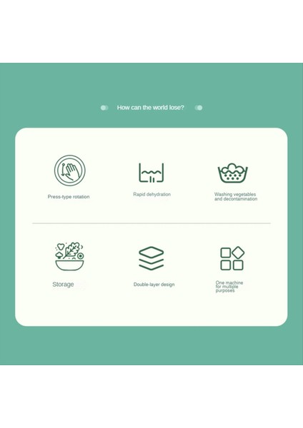 Salata Döndürücü Sebze Hazırlama Için Manuel Marul Döndürücü, 1-El Pompası Meyve Döndürücü Kurutucu Meyve Yıkama Makinesi-Beyaz (Yurt Dışından) modelleri