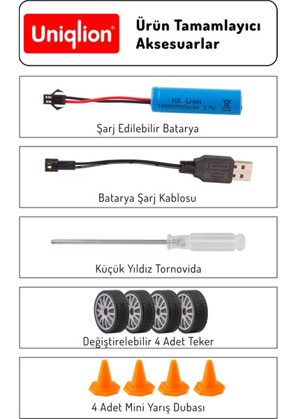Drift Arabası (Yedek Lastik ve Dubalı)