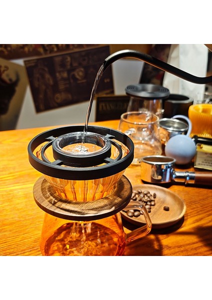 Kahve Damlatıcı Filtre Tutucu Seti Eşit Damlama Filtresi Tembel El Filtresi Bardak Duş Braketi Seti (Yurt Dışından) modelleri