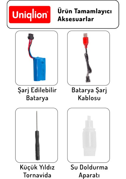 Işıklı ve Buharlı Ön Kaldıran Uzaktan Kumandalı Araba