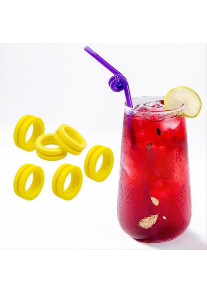 6 Adet O Halkaları Soda Makinesi Co2 Silindir Değişimi Karbonatör Contaları, Yeni Soda Makinesi ve Pembe Silindir Için Conta Halkası (Yurt Dışından) fiyatları