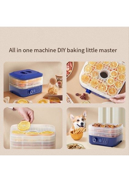 Akıllı Elektrikli Gıda Kurutma Makinesi Meyve Sebze Kurutucu Atıştırmalık Gıda Makinesi Alet Mutfak Hediye Ab Fişi (Yurt Dışından) modelleri