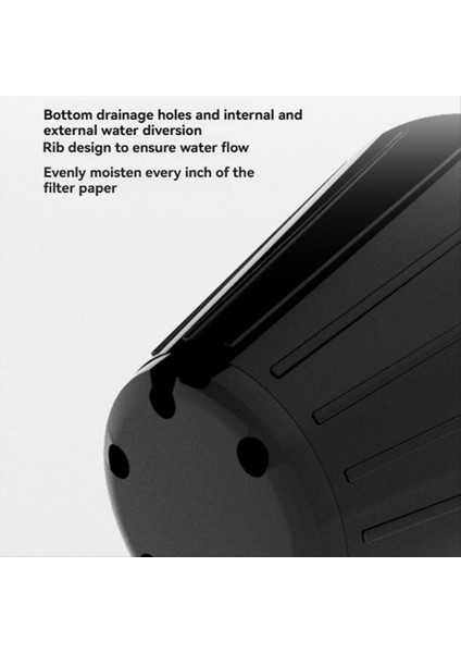 Koni Tasarım Kahve Filtresi Kupası Yeniden Kullanılabilir El Yapımı Kahve Damlatıcı Süzgeç Üzerine Dökme Kahve Damlatıcı B (Yurt Dışından) modelleri