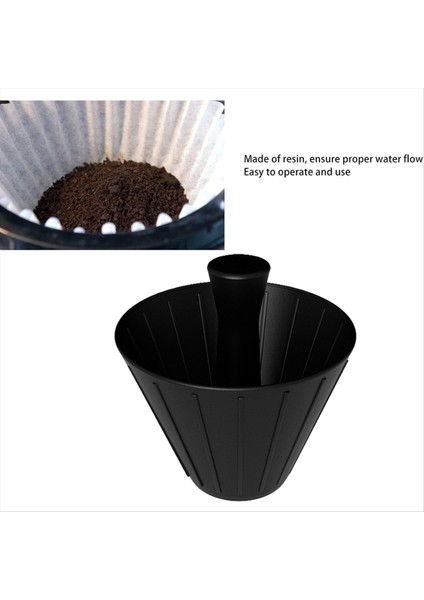 Koni Tasarım Kahve Filtresi Kupası Yeniden Kullanılabilir El Yapımı Kahve Damlatıcı Süzgeç Üzerine Dökme Kahve Damlatıcı B (Yurt Dışından) fırsatları