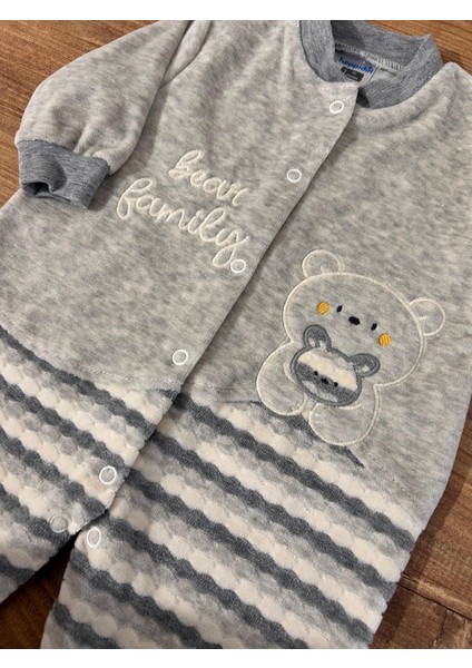 Ayıcık Desenli Çıtçıtlı Bebek Tulum fiyatları