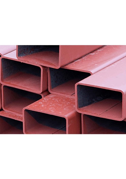 Boyalı 40 X 40 X 3 Mm Kutu Profil Boru Metal 40x40x3 Demir 1 METRE modelleri