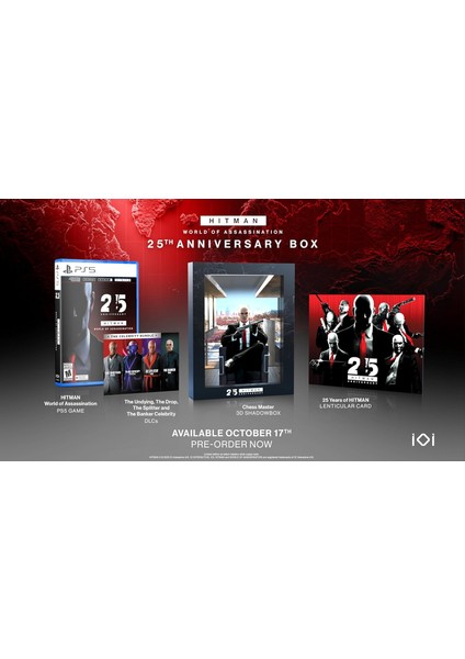 Hitman: World Of Assassination – 25TH Anniversary Box – Ps5