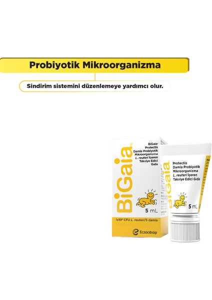 Probiyotik Damla 5 mL - 1 Aylık Kullanım - Sindirim Sistemi&Bağışıklık&Bağırsak Desteği fiyatları