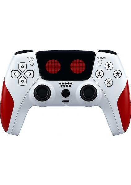 Play x Kablosuz Oyun Kolu Beyaz-Kırmızı Gamepad– Çift Titreşimli, Uzun Batarya Beyaz-Kırmızı, Ps4 / Pc / Ps5 ( Kısmı Uyumlu )