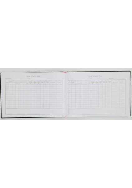 Yıllık Ücretli Izin Defteri Ciltli 96 Yp.