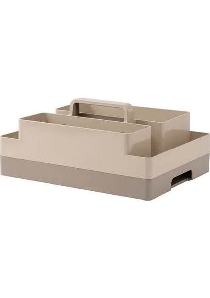 Kuggıs Masaüstü Düzenleyici Seti Gri Bej 26 x 35 x 16 cm
