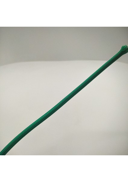 Dekoratif Örgülü Kumaş Kablo Turkuaz Renk 2X0,50MM 1 Metre fiyatları