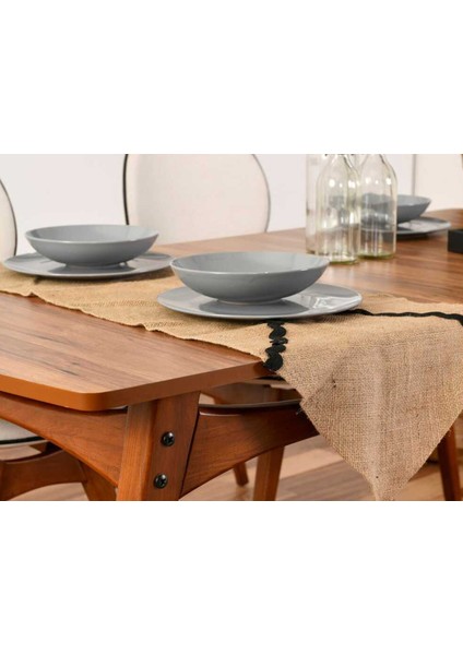 Touch Ahşap Masası Ceviz modelleri