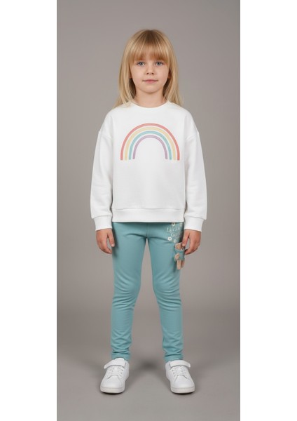 Oyuncak Ayılı Şardonlu Kız Çocuk Tayt fiyatları