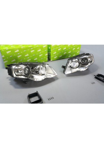 2 x Vw Passat B6 3c 2005-2011 Adaptif Bi Xenon Far Set Valeo fiyatları