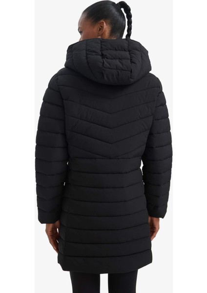 Fit Su İtici Regular Fit Kapüşonlu Şişme Parka Mont C6035AX25WN