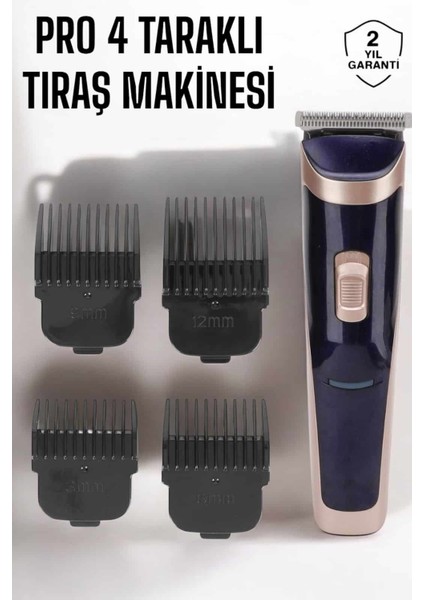 Paslanmaz Çelik Bıçaklı Hassas Çelik Bıçaklı Tıraş Makinesi - T842G080-Z71842