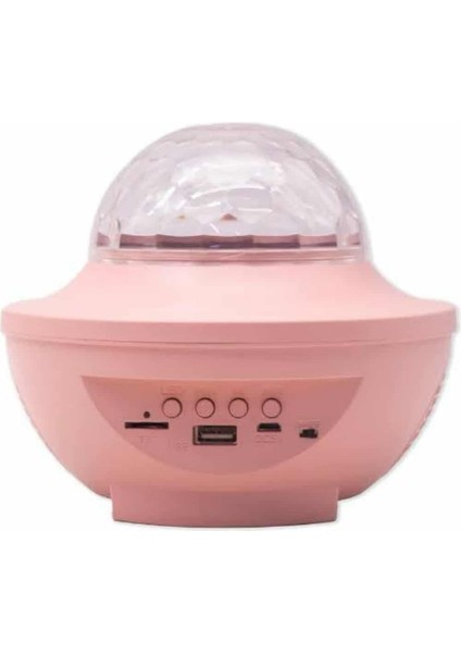 Masa ve Gece Lambası Renkli Projektör Işıklı Disko Topu Bluetooth Hoparlör - M490R600-K58490 modelleri