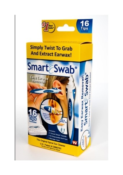 Smart Swab Pratik Kulak Temizleme Aparatı