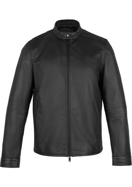 Dyami Siyah Erkek Deri Mont fiyatları