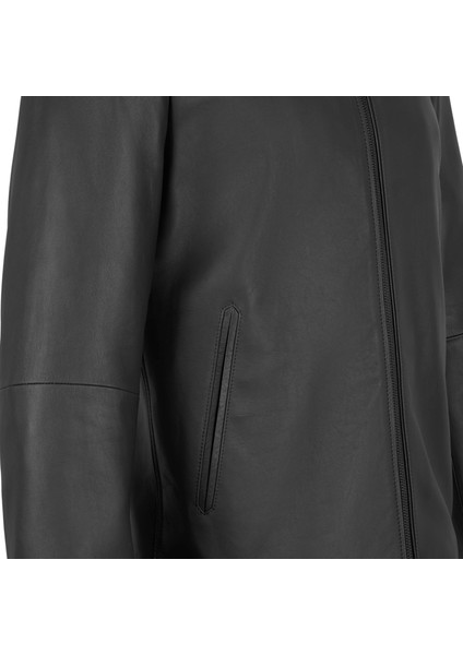 Dyami Siyah Erkek Deri Mont fırsatları