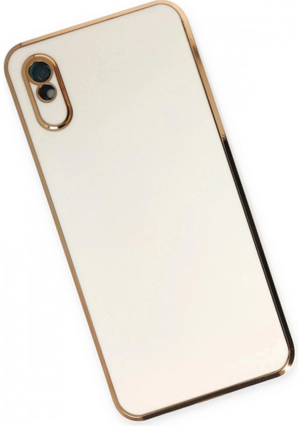 Xiaomi Redmi 9A Kılıf Volet Silikon - Beyaz (K95) fiyatları