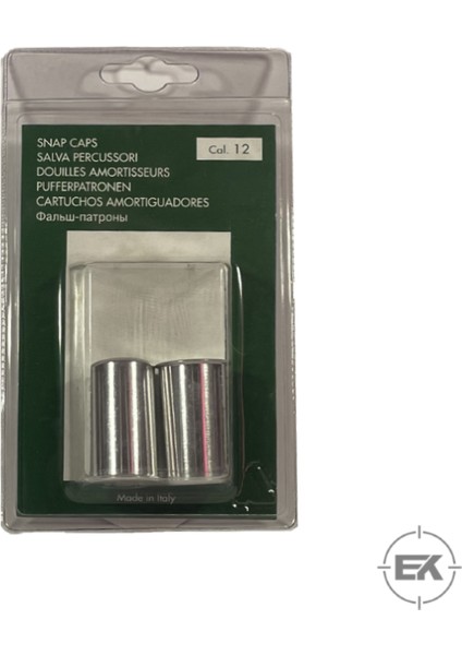 Erolav Stil Crin 12 Kalibre Tetik Düşürme Aparatı (Snap Cap) | Iğne Koruyucu (2'li Paket)