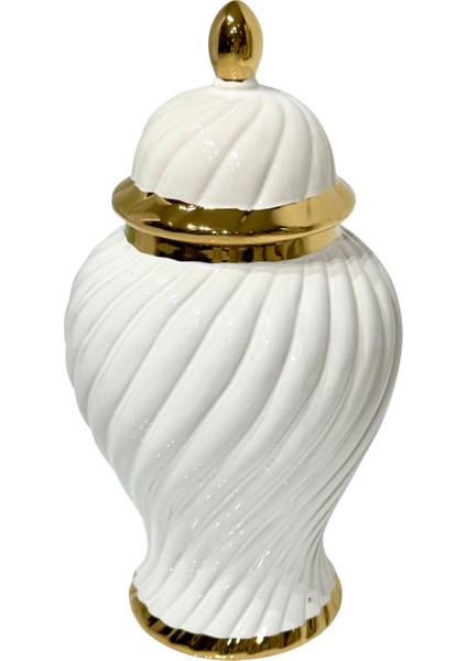 Seramik Halat Desen Küçük Küp Beyaz fiyatları