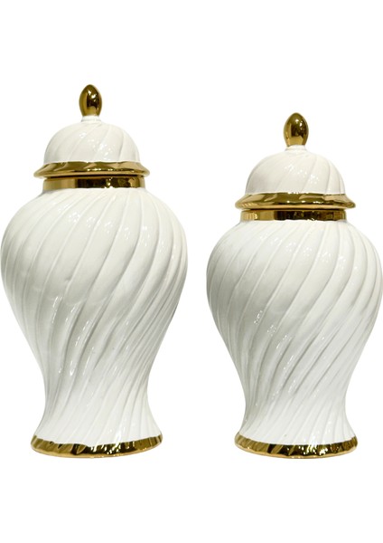 Seramik Halat Desen Küçük Küp Beyaz modelleri