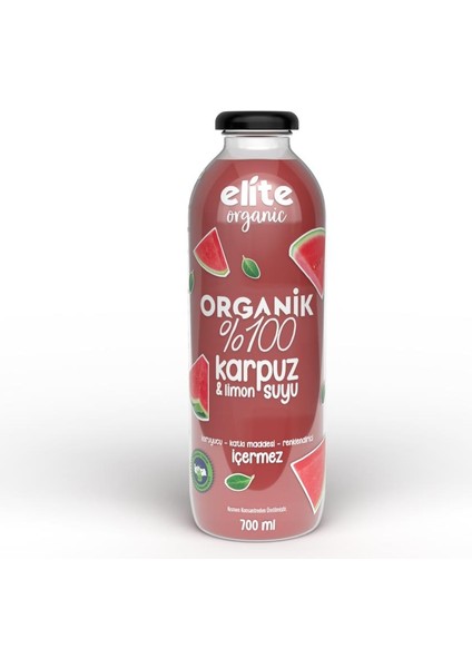 Organik %100 Karpuz & Limon Suyu 700 Ml