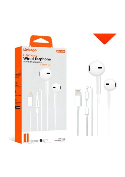 Kablolu Bluetooth Mikrofonlu Lightning Jack Kulaklık