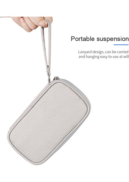 Seyahat Kablo Düzenleyici Su Geçirmez Taşınabilir Dijital Saklama Çantası, S Beden - Siyah (Yurt Dışından) fırsatları