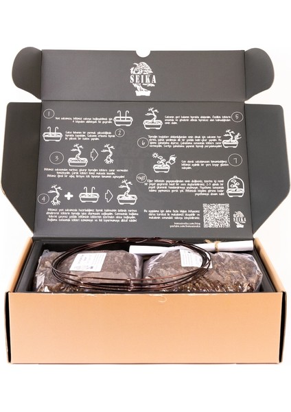 Bonsai Kurtarma ve Saksı Değişimi Kiti No.1 - Kahverengi fiyatları