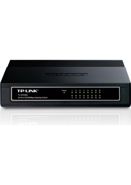 Tp-Lınk TL-SF1016D 16 Port 10/100 Plastik Kasa Swıtch
