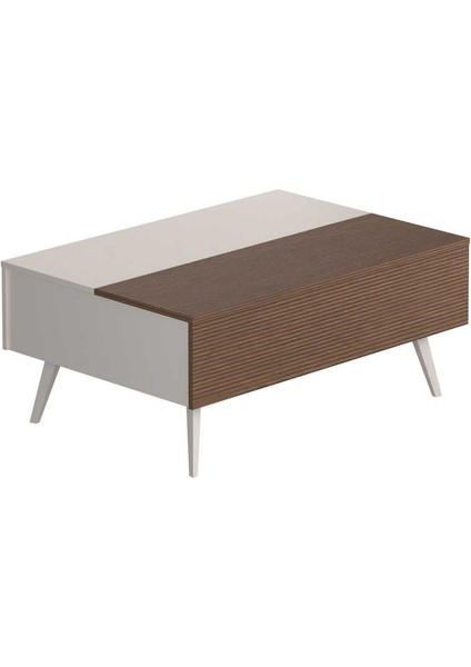 Milano Çekmeceli Dikdörtgen Orta Sehpa - Vizon/zebra 103X44X72 cm indirimleri