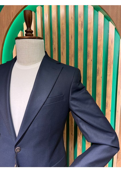 Erkek Siyah Regular Fit Mono Yaka Ceket 4023-01Z indirimleri