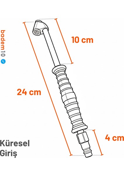 Hava Basma Jakı Siyah Euro Girişli Küresel Hortum Giriş Kompresör Lastik Şişirme modelleri