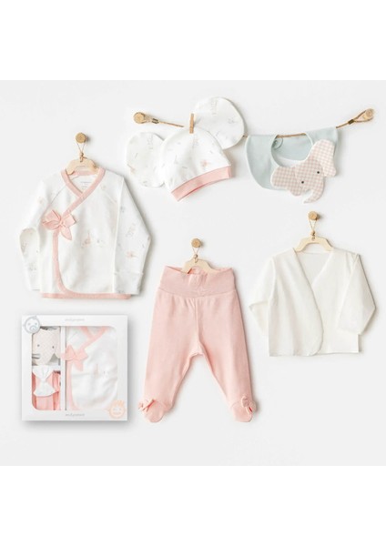 AC25500 Love Family 5li Hastane Çıkış Seti Ekru