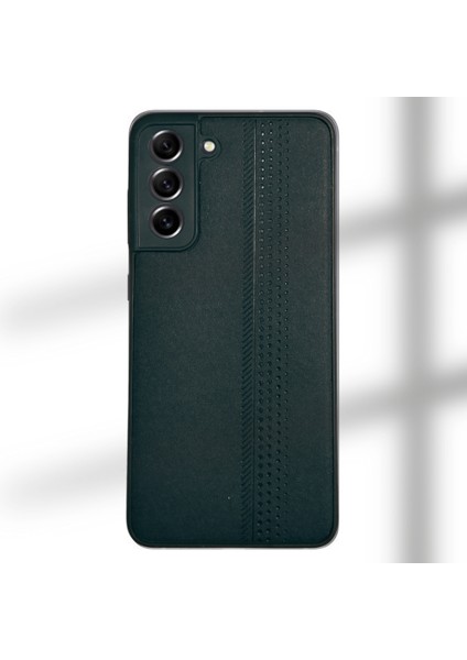 Samsung S21 Fe Deri Görünümlü Kılıf