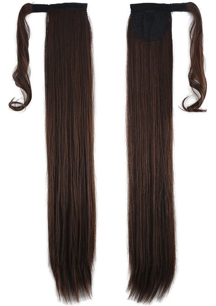 Bağlamalı Düz At Kuyruğu / Kahve Karamel fiyatları