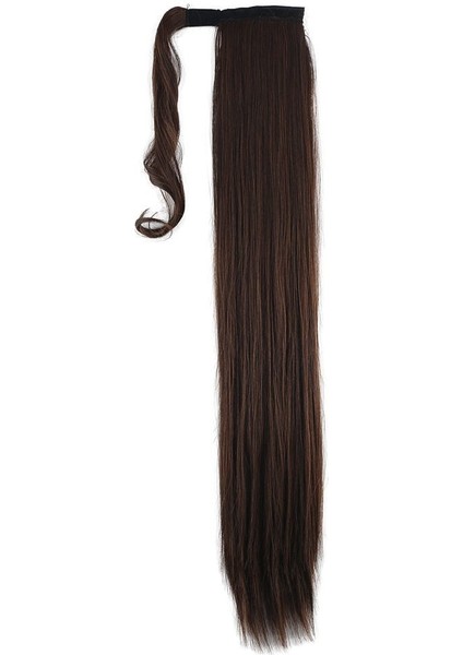 Bağlamalı Düz At Kuyruğu / Kahve Karamel modelleri