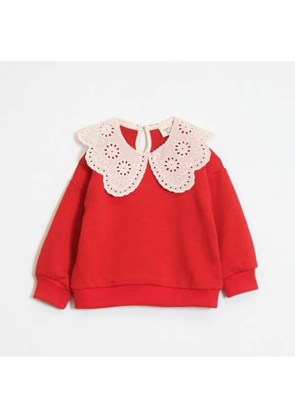 Kız Çocuk Yakalı Takım modelleri