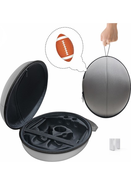 Jys JYS-MQ008 Meta Quest 3 Vr Gözlük Darbeye Dalı Taşıma Çantası Taşınabilir Sert Kabuklu Çanta El Çantası - Dokulu / Gri (Yurt Dışından) fiyatları