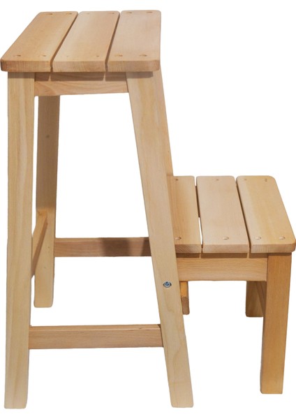 Ahşap Merdiven Tabure – 2 Basamaklı - Sağlam, Şık ve El Yapımı modelleri