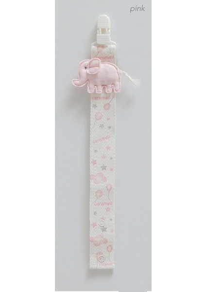 Fil Detaylı Emzik Askısı - EMU2191-PEMBE-ST Pembe