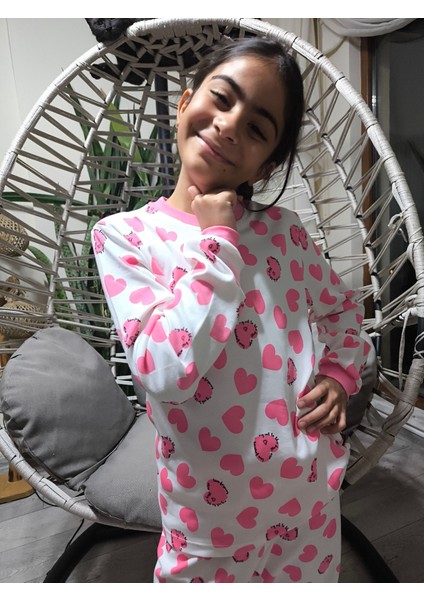 Kız-Erkek Bebek- Çocuk Pijama Takımı %100 Pamuk Uzun Kollu Yuvarlak Yaka Mevsimlik fiyatları